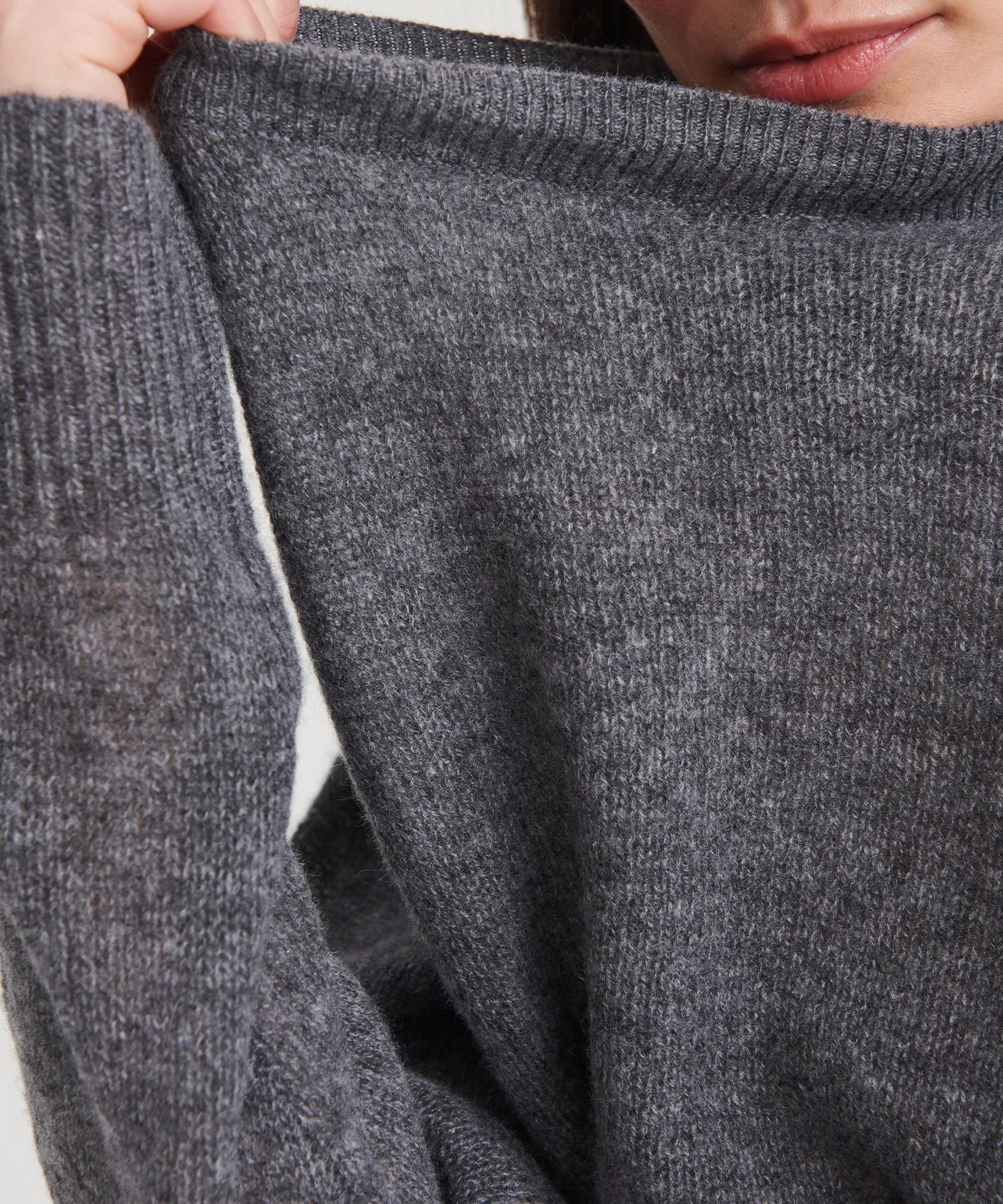 Featherweight Cashmere Crewneck Sweater