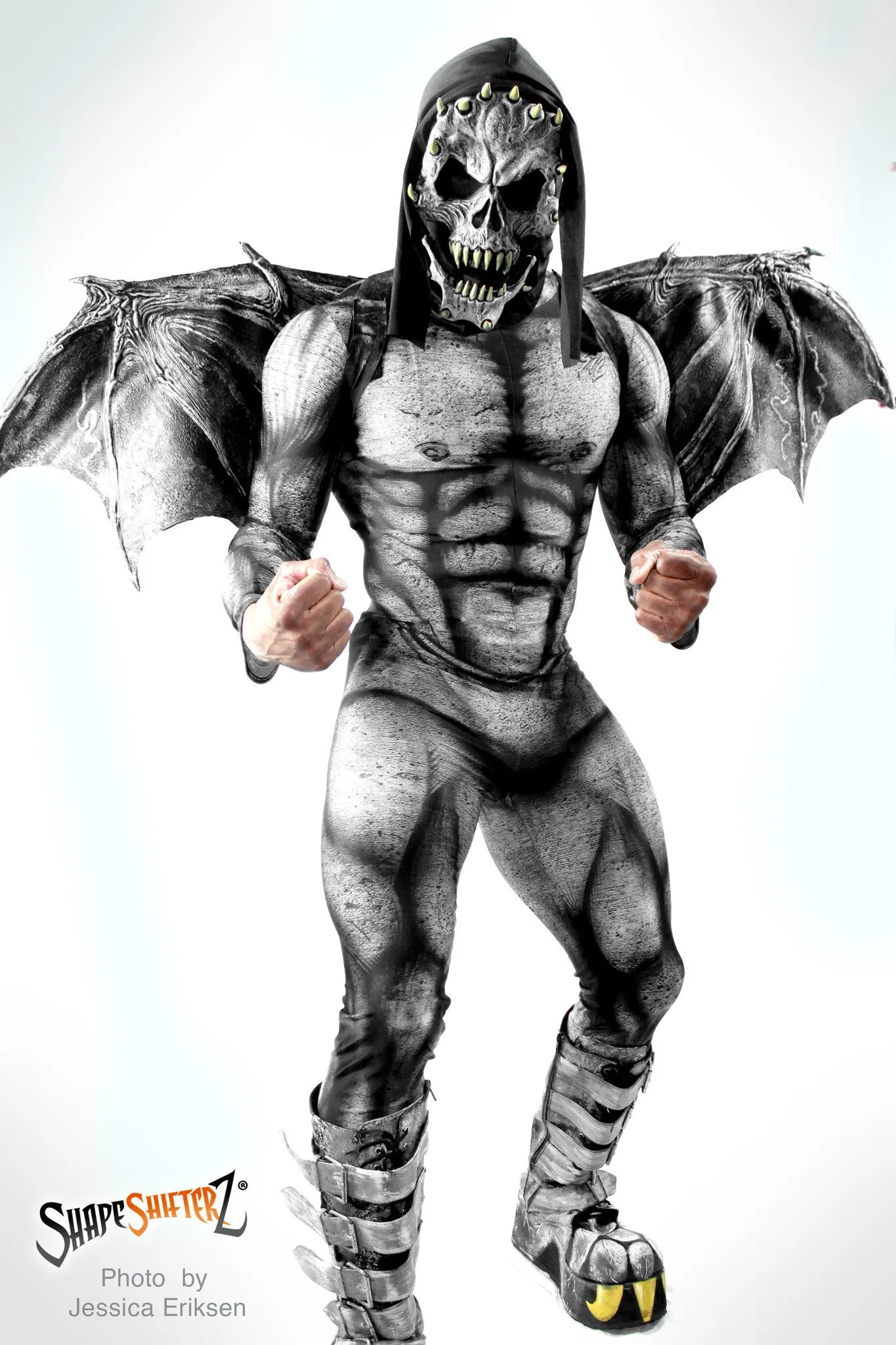 Figure-Enhancing Men's Gargoyle Bodysuit - Cosplay | Athletics | Performance