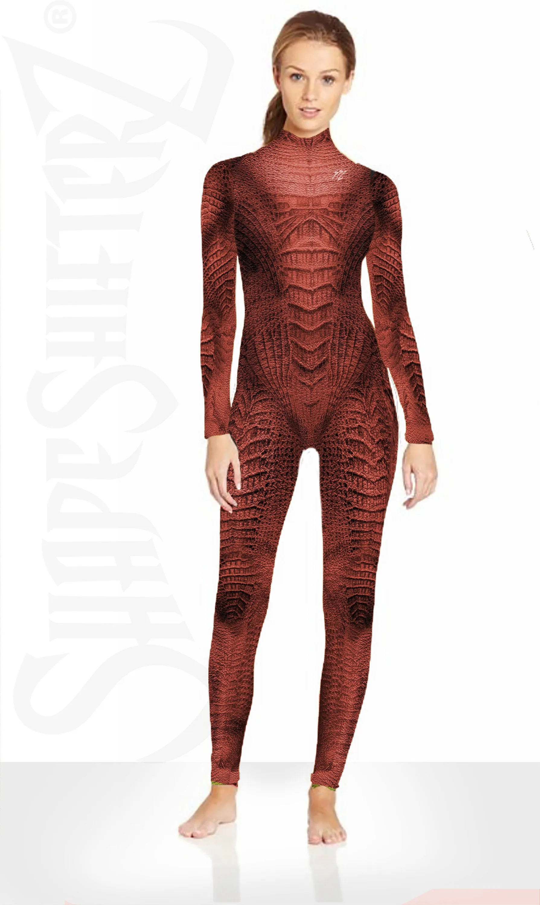 Figure-Enhancing Women's Alien Species Bodysuit - Cosplay | Athletics | Performance