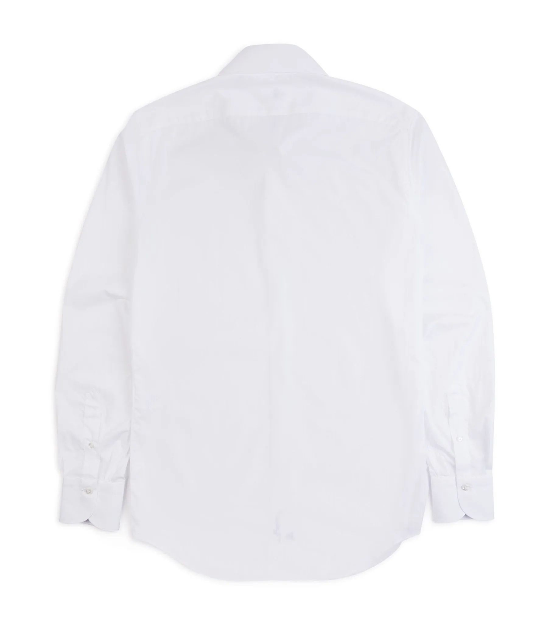 Finamore Milano Eduardo 170 Giza Cotton Formal Shirt: White