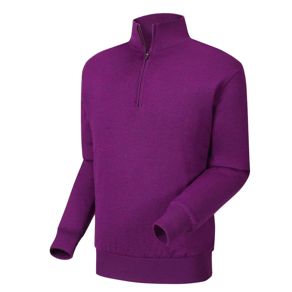 FootJoy Performance Lined Merino Half Zip Golf Sweater 2019