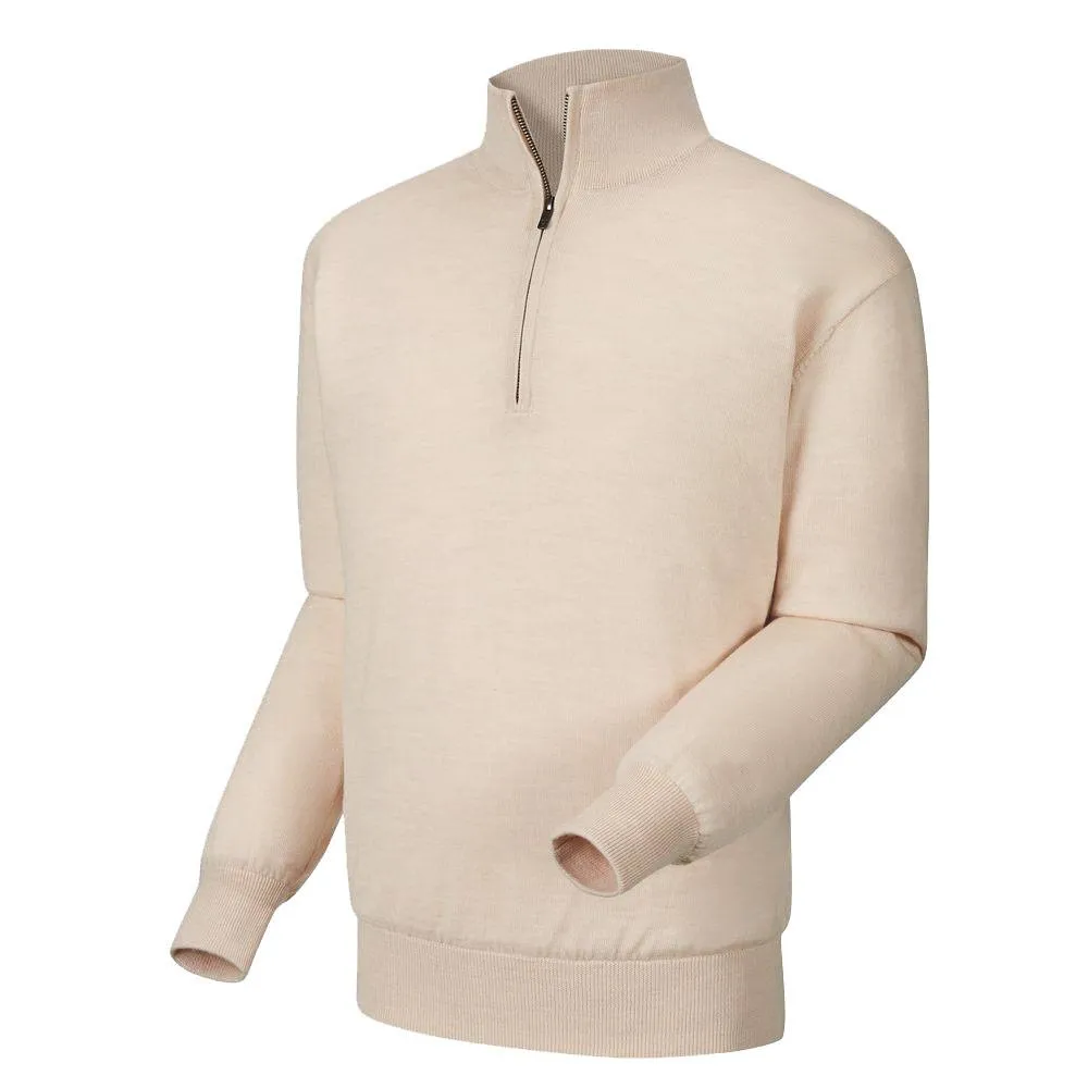 FootJoy Performance Lined Merino Half Zip Golf Sweater 2019