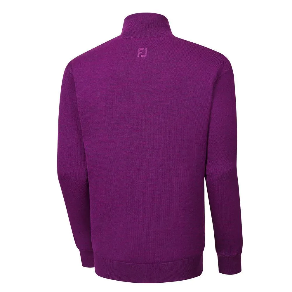 FootJoy Performance Lined Merino Half Zip Golf Sweater 2019