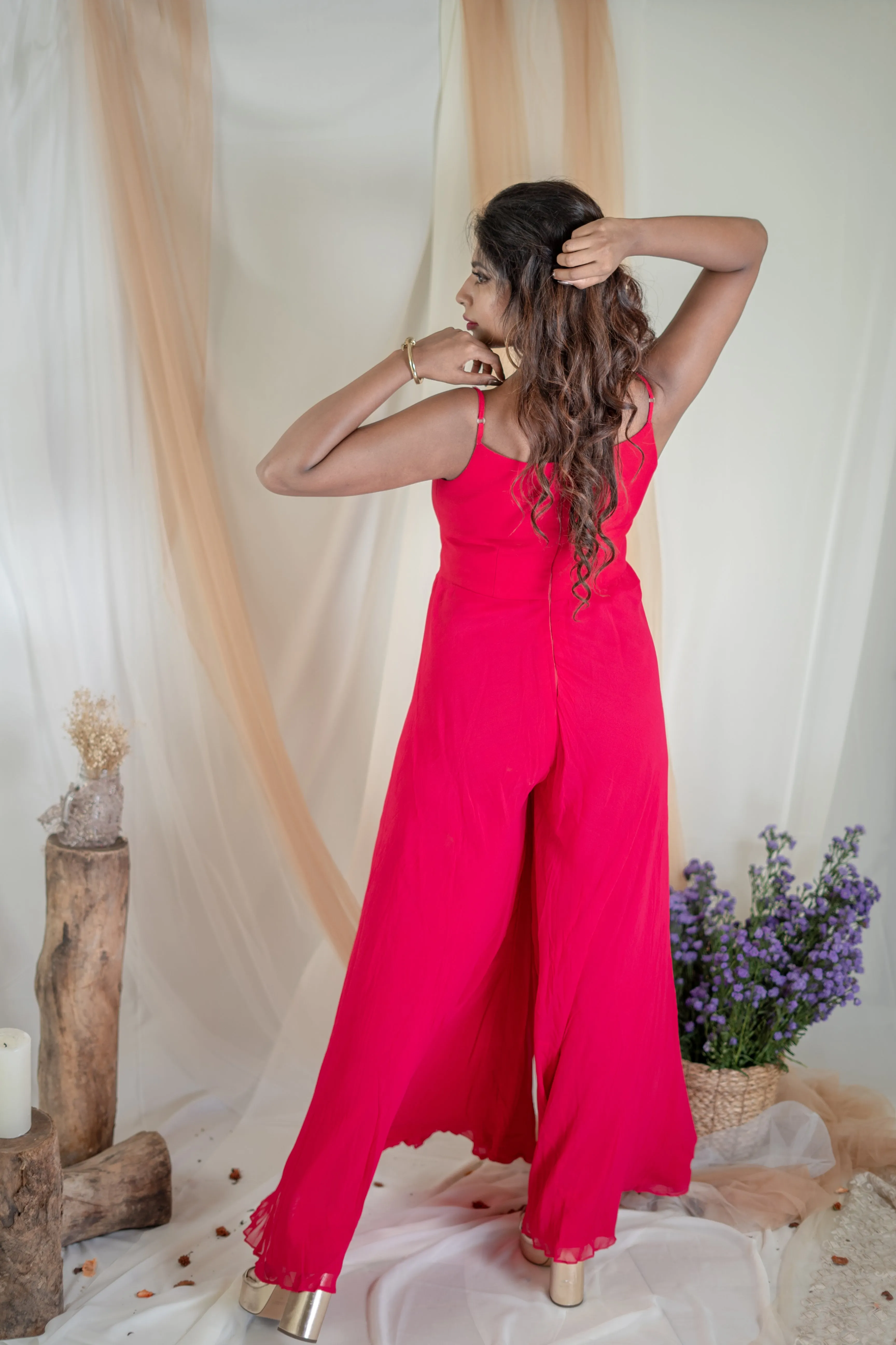 Fuchsia Jumpsuit