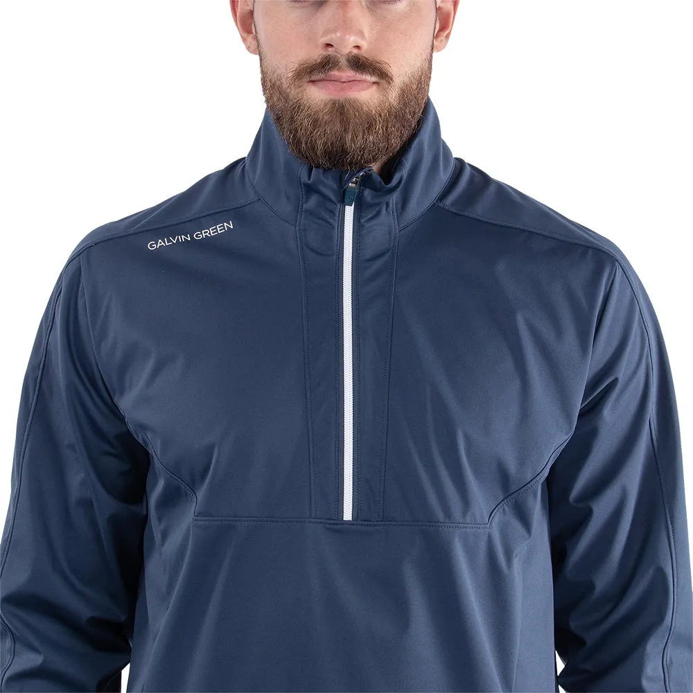 Galvin Green Lawrence Windstopper 1/4 Zip Pullover - Navy/White