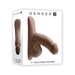 Gender X 4' Silicone Packer - Dark