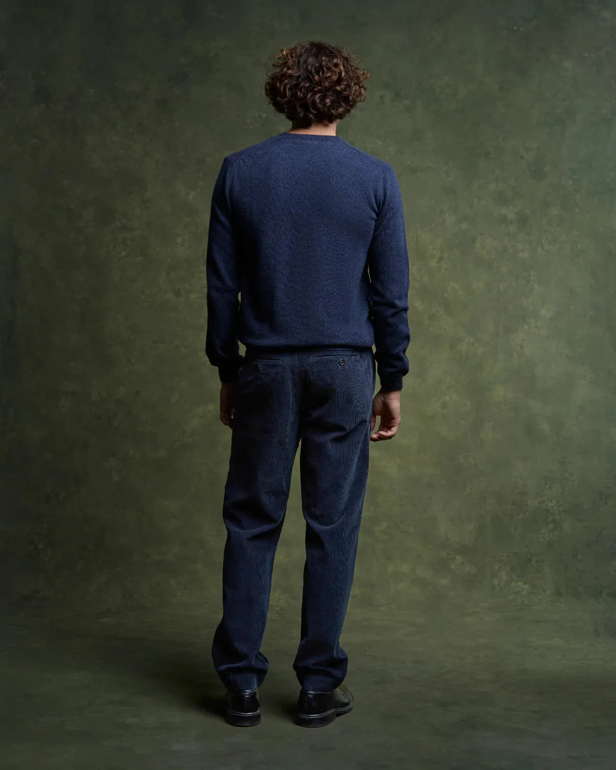 GUSTAVO - Roundneck Sweater Storm Blue