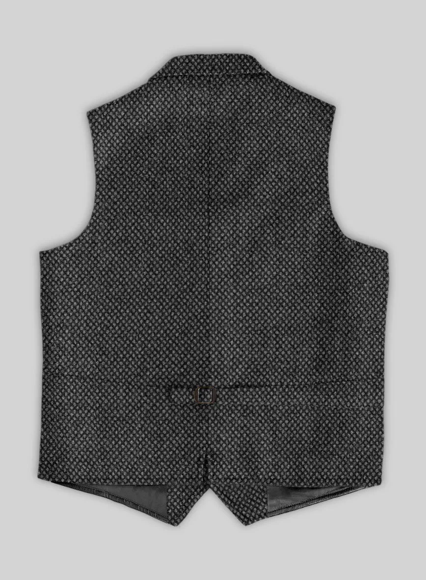 Highlander Heavy Honeycomb Charcoal Tweed Hunting Vest