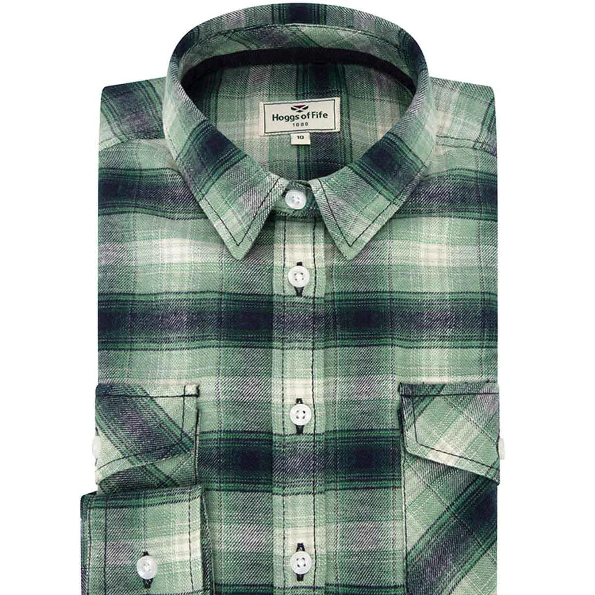 Hoggs of Fife Isla Flannel Check Shirt