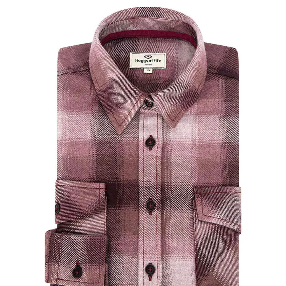 Hoggs of Fife Isla Flannel Check Shirt