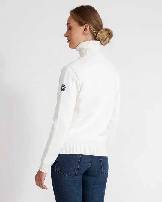 Holebrook Marianne Full Zip Windproof Off White