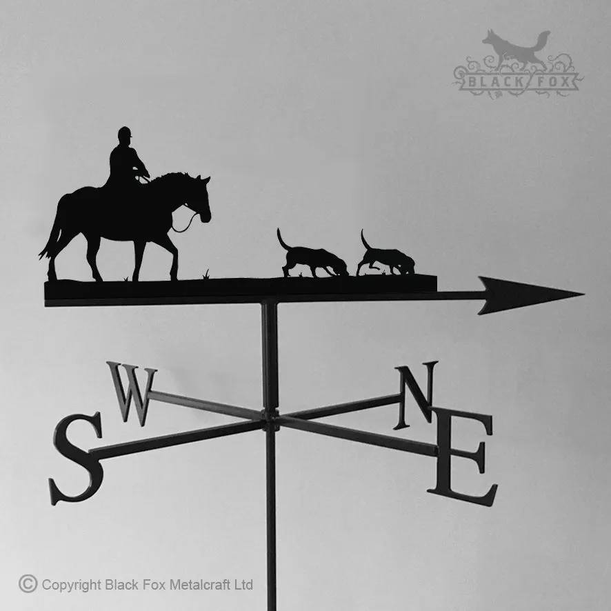 Horse and Hounds Weathervane