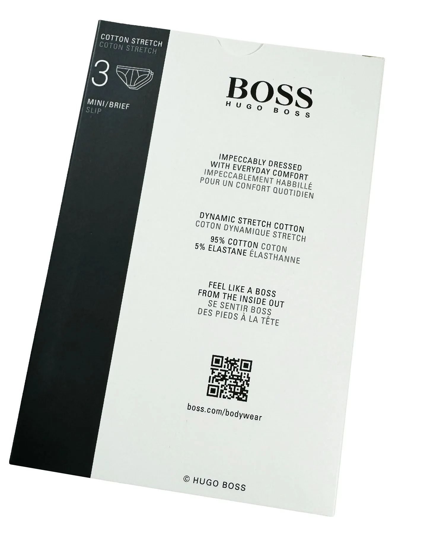 Hugo Boss Men Underwear 3 Pack - Stretch Cotton Mini Brief XL