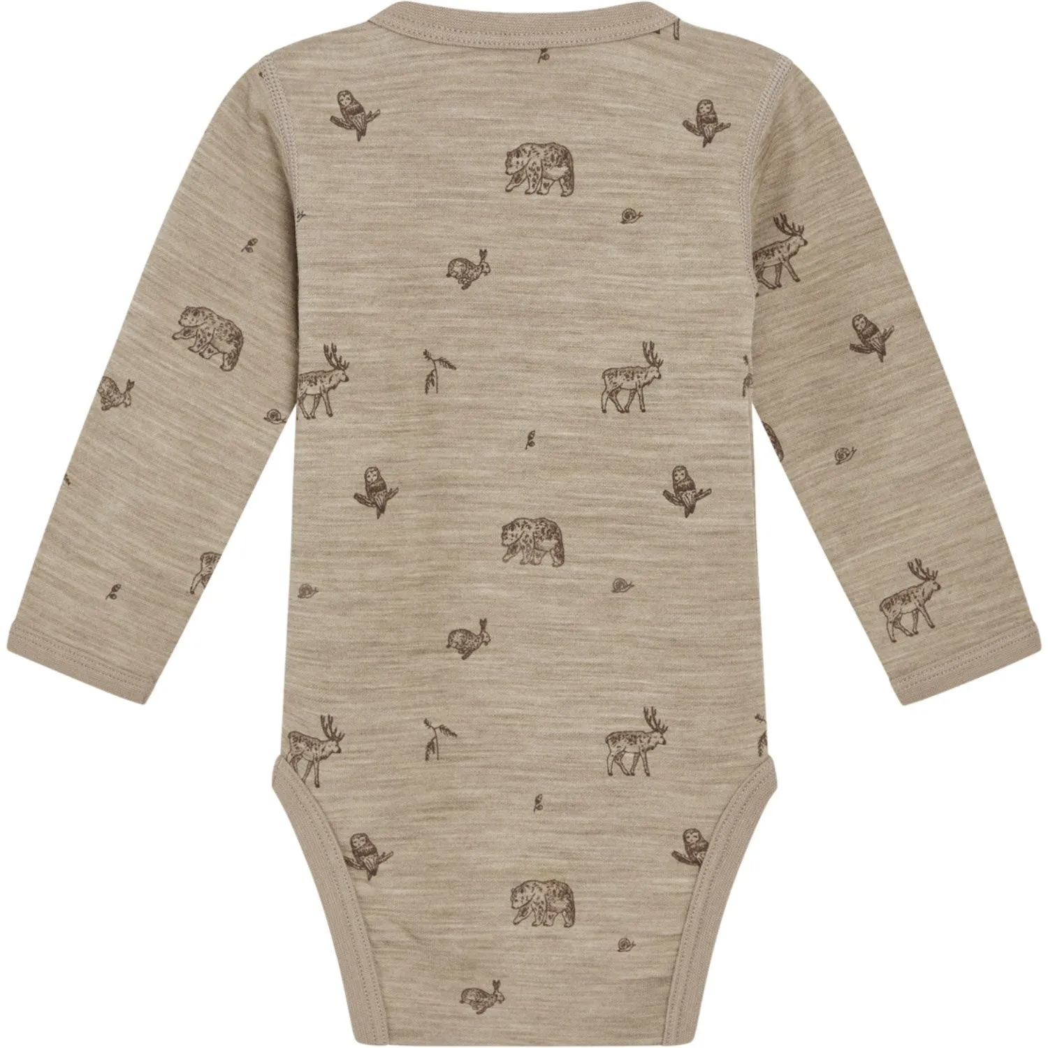 Hust & Claire Biscuit melange Baby Baloo Bodysuit