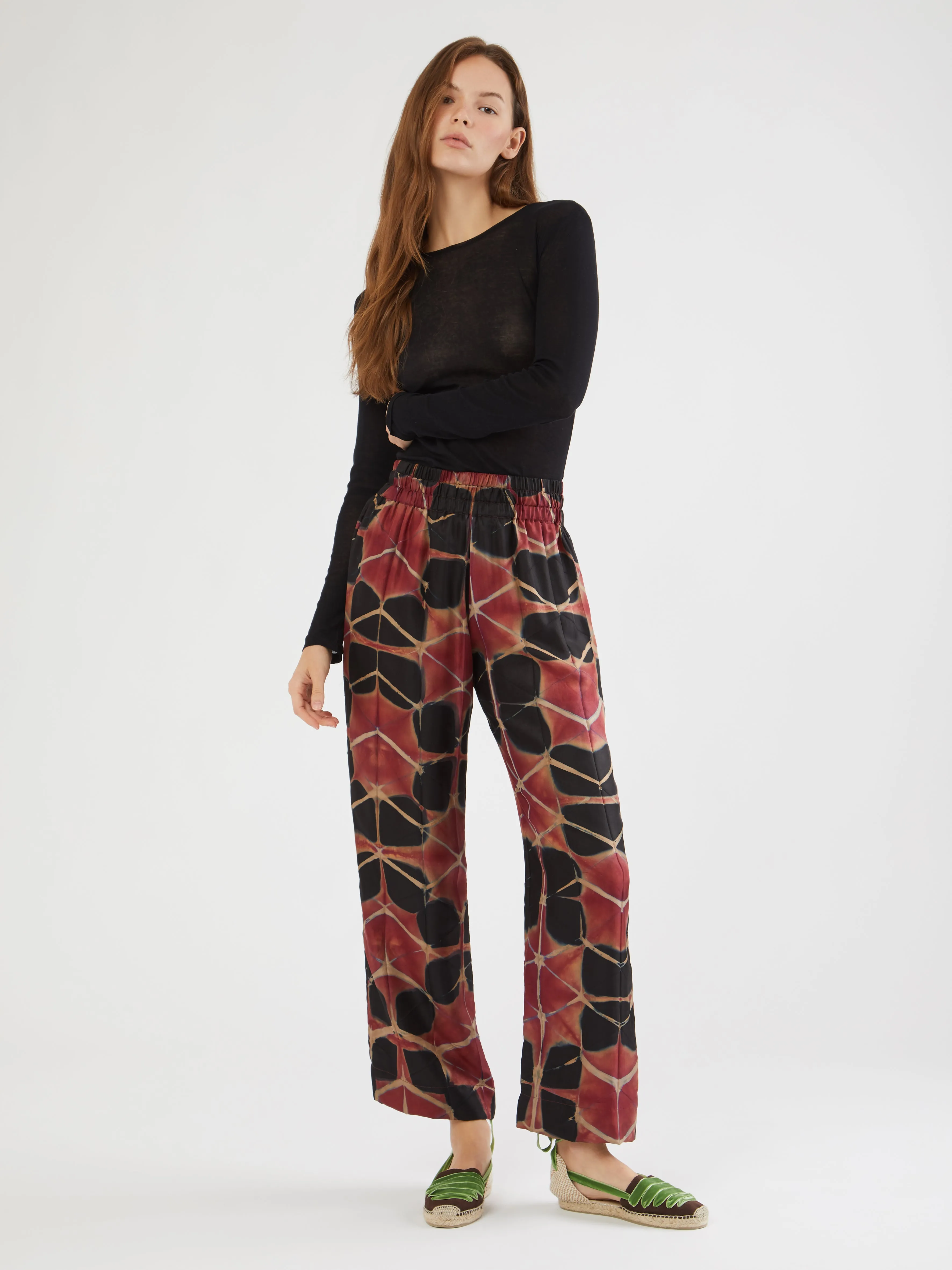 Indian Silk Nila Pants