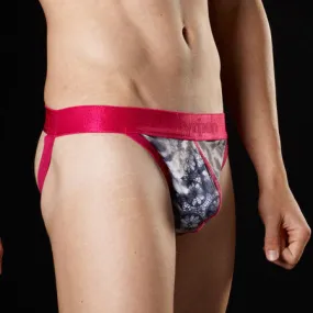 Intymen Canterbury Jock Strap Underwear Silver/Print 4133 Size M