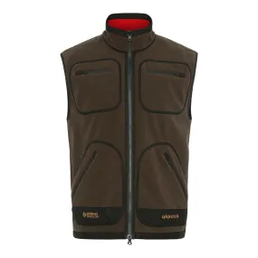 Kamko Fleece Waistcoat - Brown/Red by Harkila