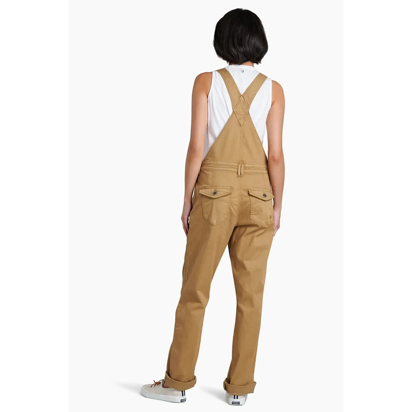 Khaki Twill Jumpsuit