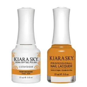 Kiara Sky Classic Gel & Polish Duo - 642 Pour Decisions