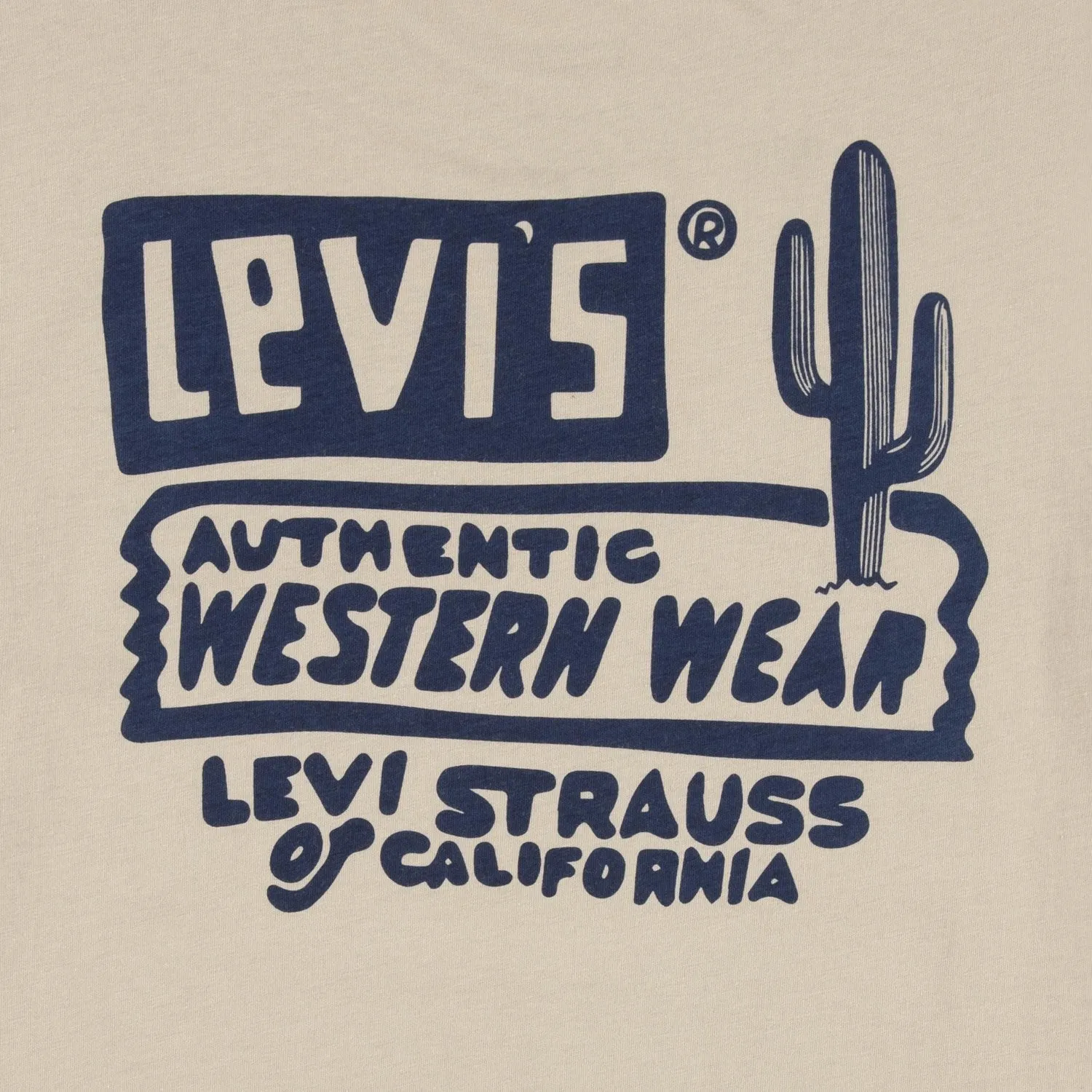 Levi's TAN Cactus Out Tee