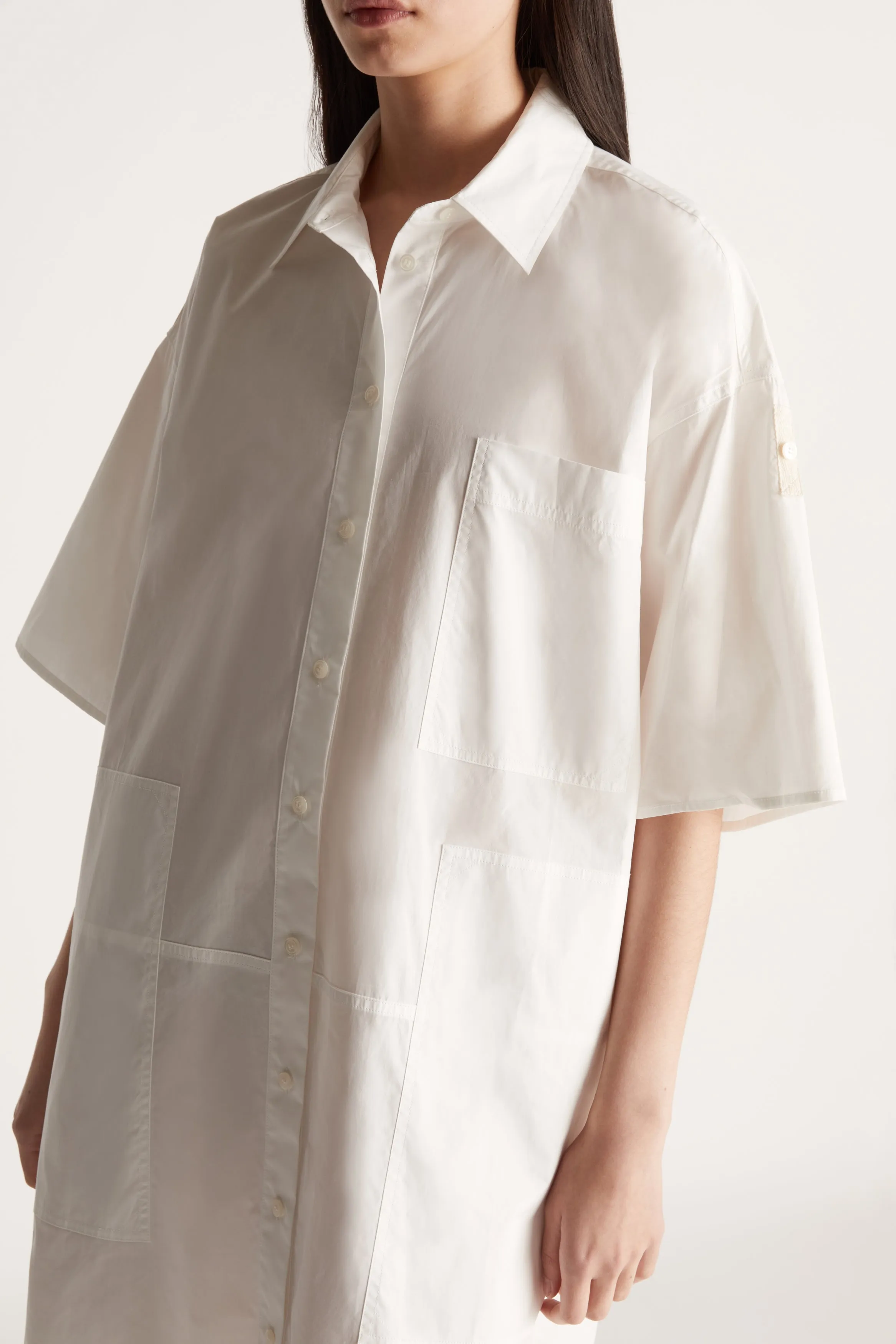 LM Poplin SS Shirt Dress