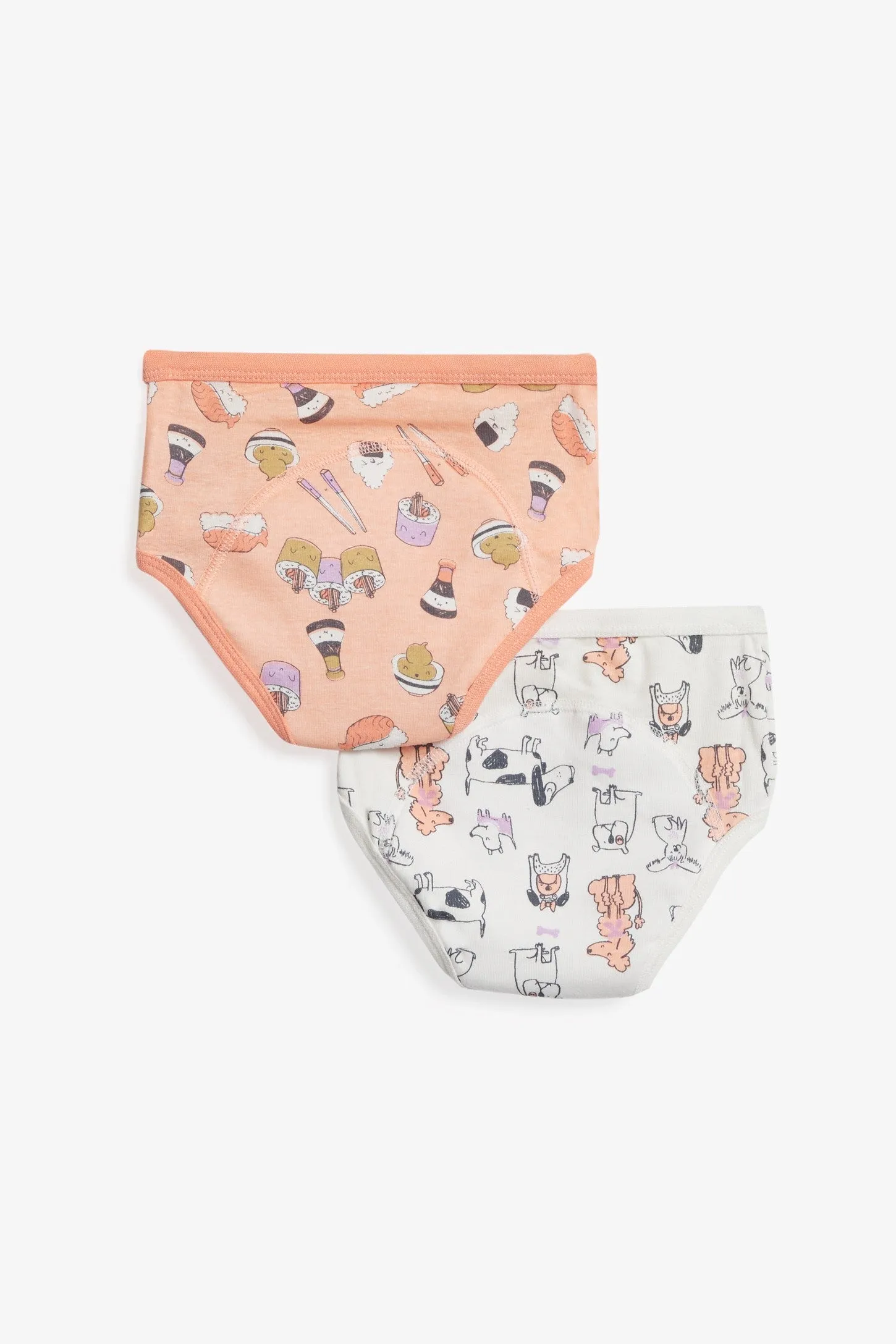 Lot de 2 culottes d'entrainement, 2T-3T - Bébé fille