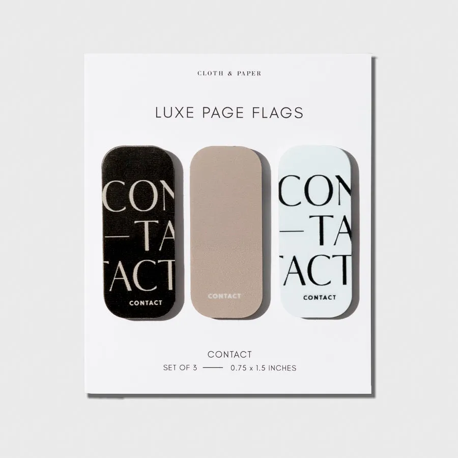 Luxe Page Flag Trio