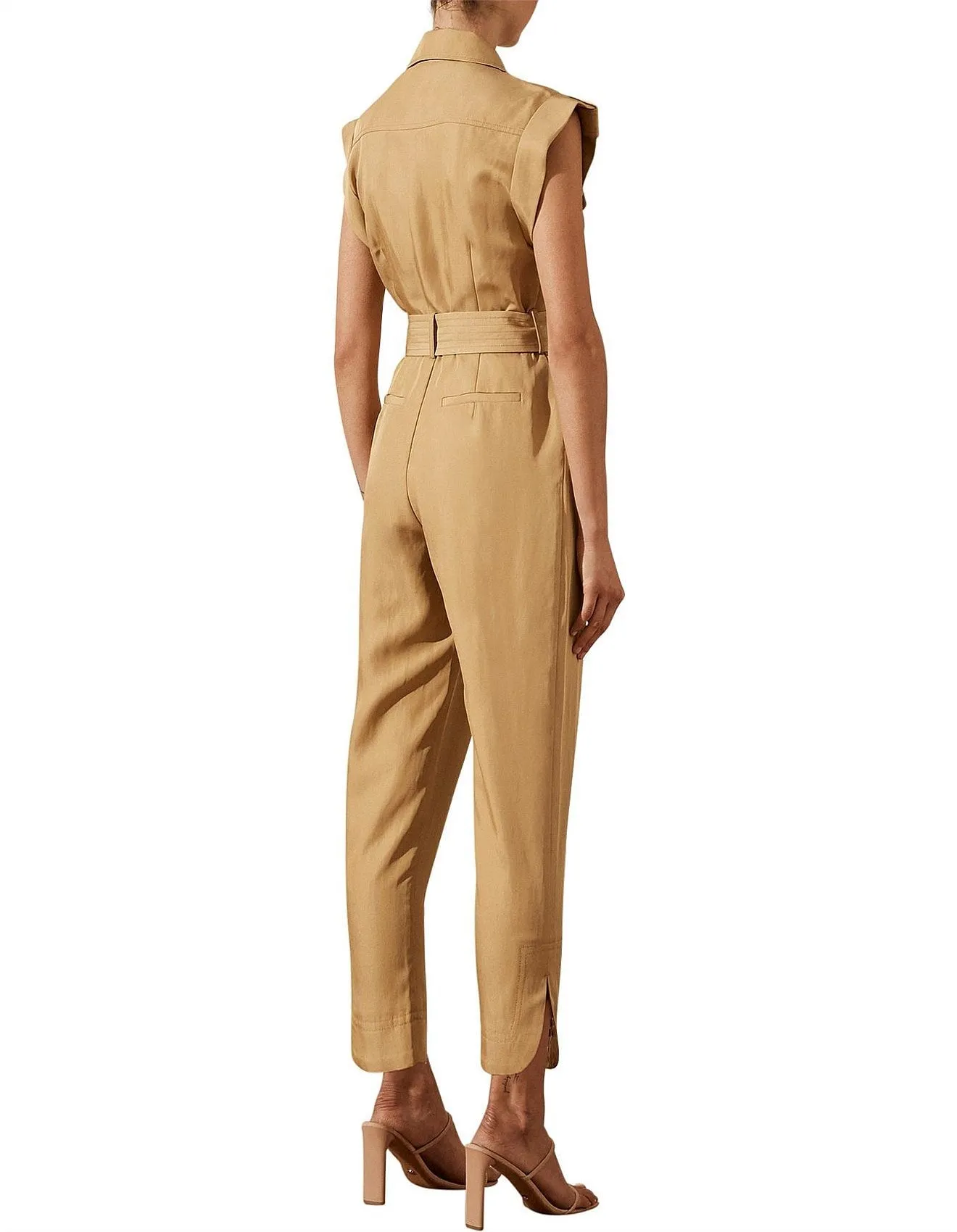 Matilda Linen Utility Jumpsuit