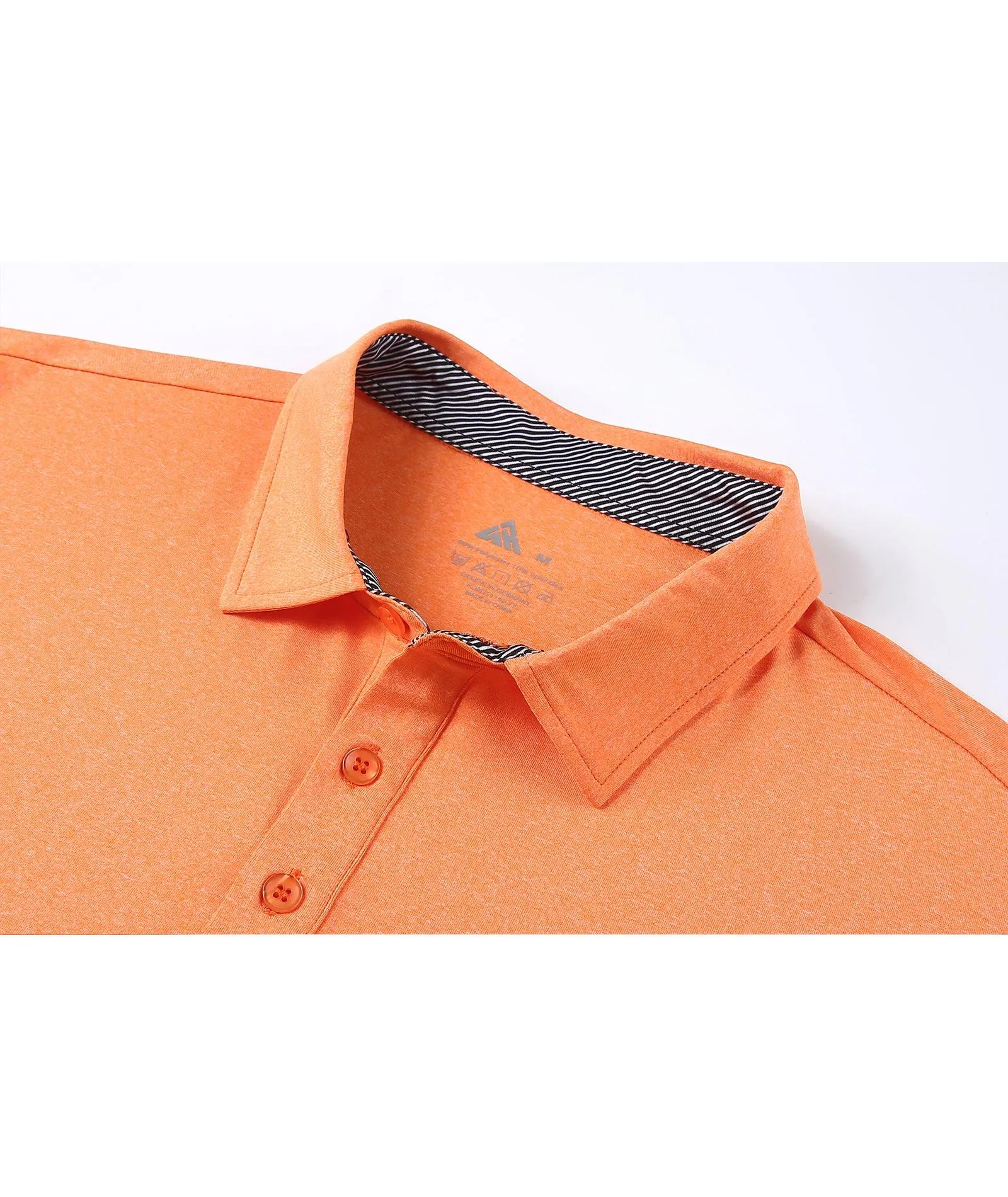 Men's Button Up Regular Fit Polo Shirt-ZPK007209