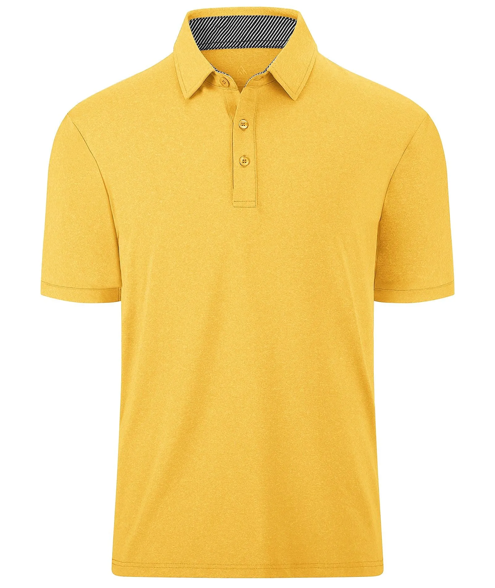 Men's Button Up Regular Fit Polo Shirt-ZPK007209