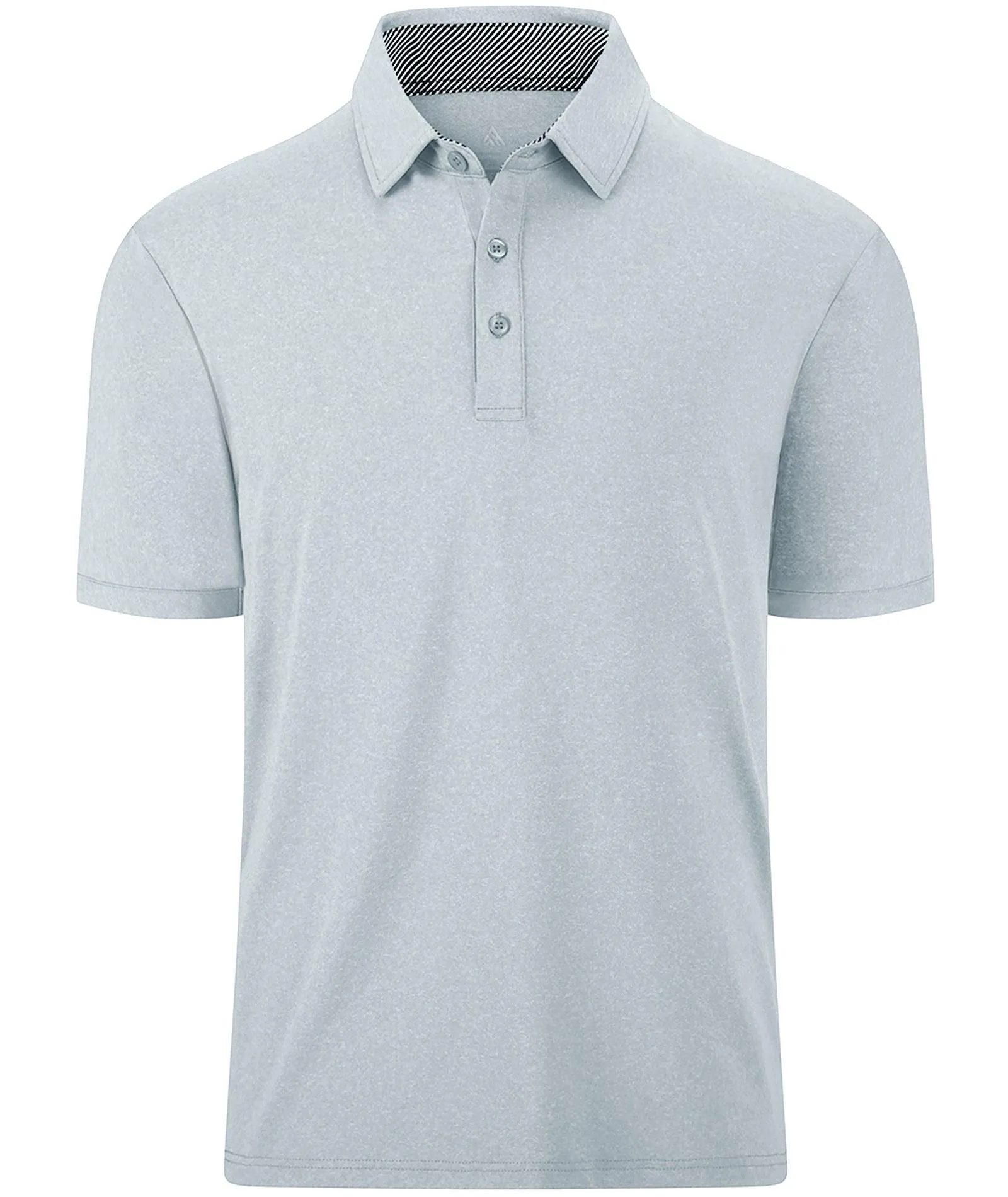 Men's Button Up Regular Fit Polo Shirt-ZPK007209