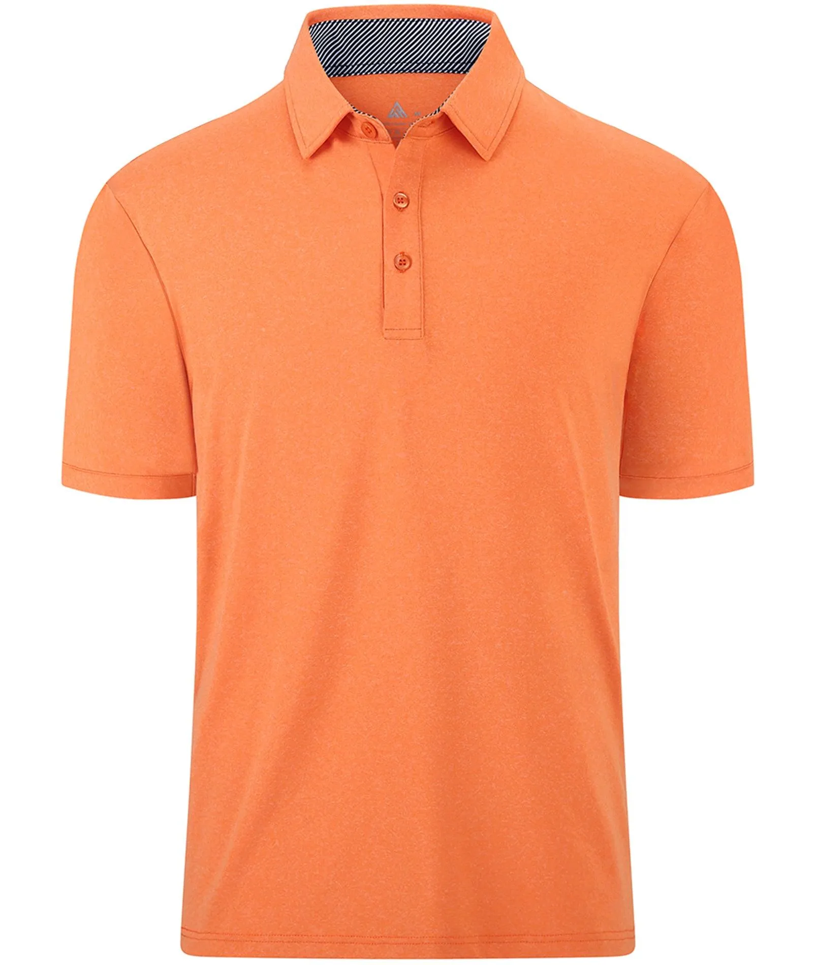 Men's Button Up Regular Fit Polo Shirt-ZPK007209