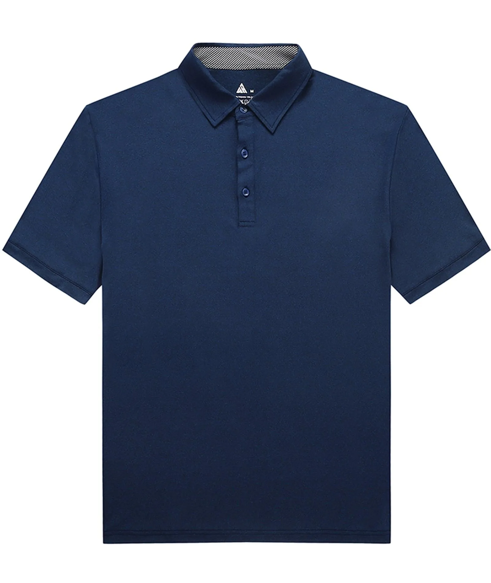 Men's Button Up Regular Fit Polo Shirt-ZPK007209