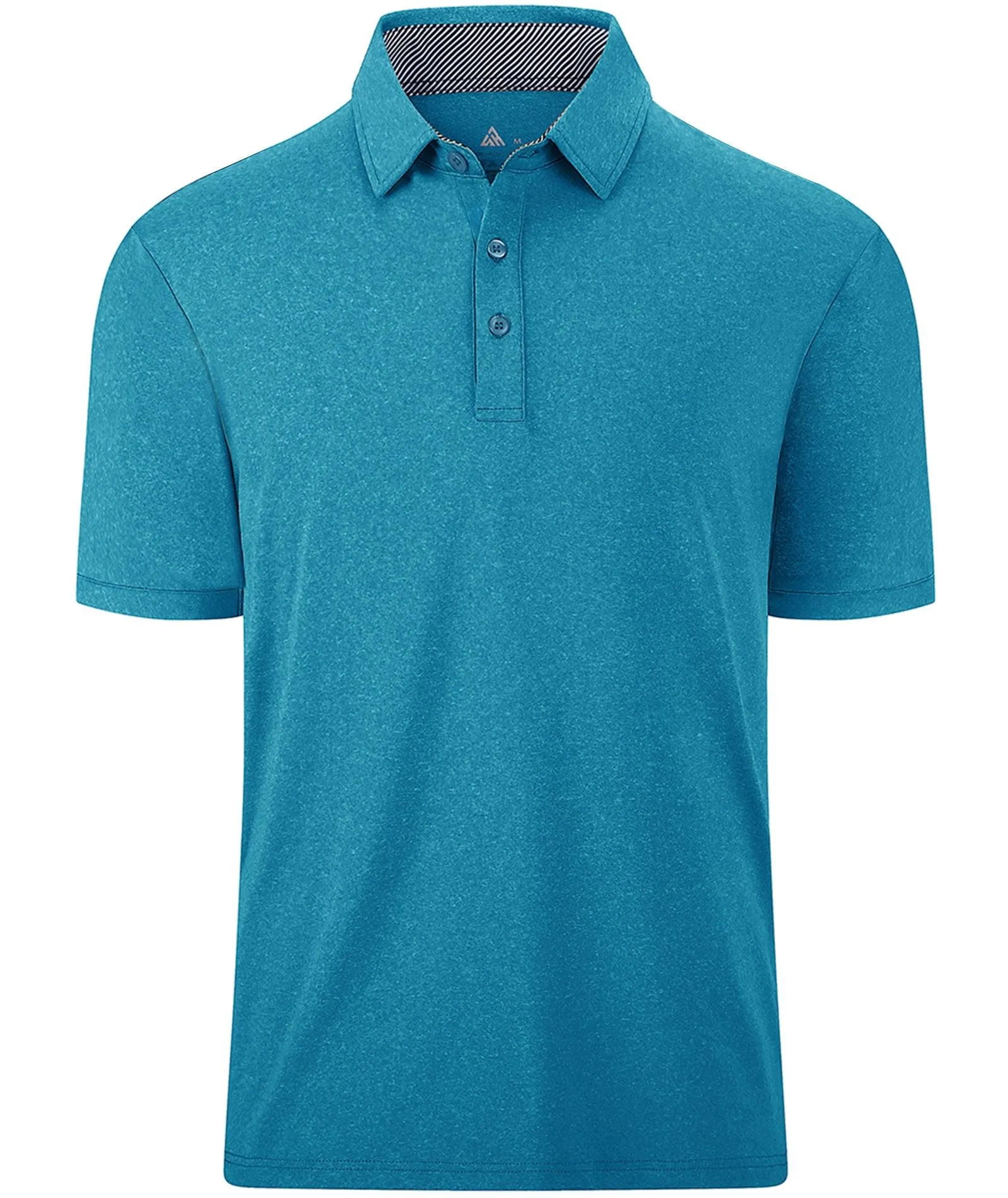 Men's Button Up Regular Fit Polo Shirt-ZPK007209