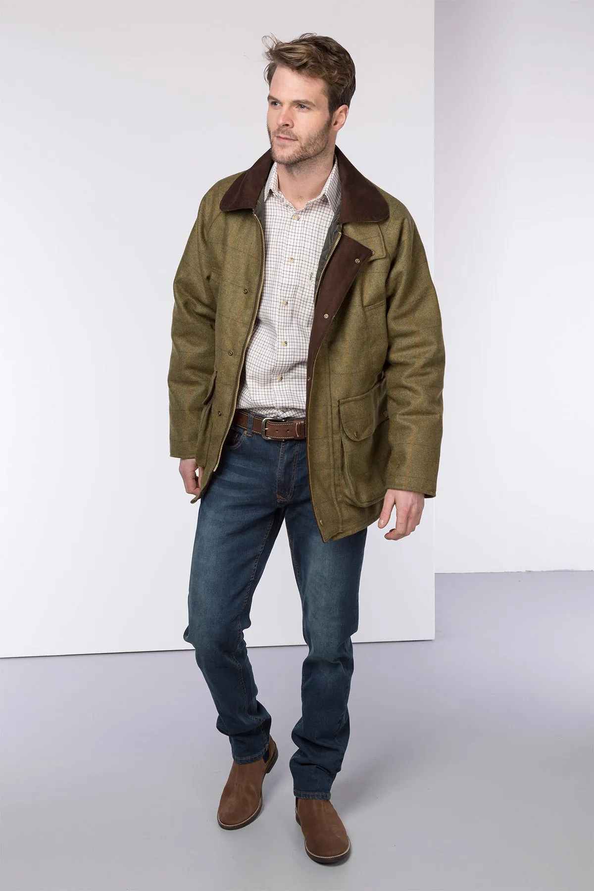 Men's Derby Tweed Shooting Jacket