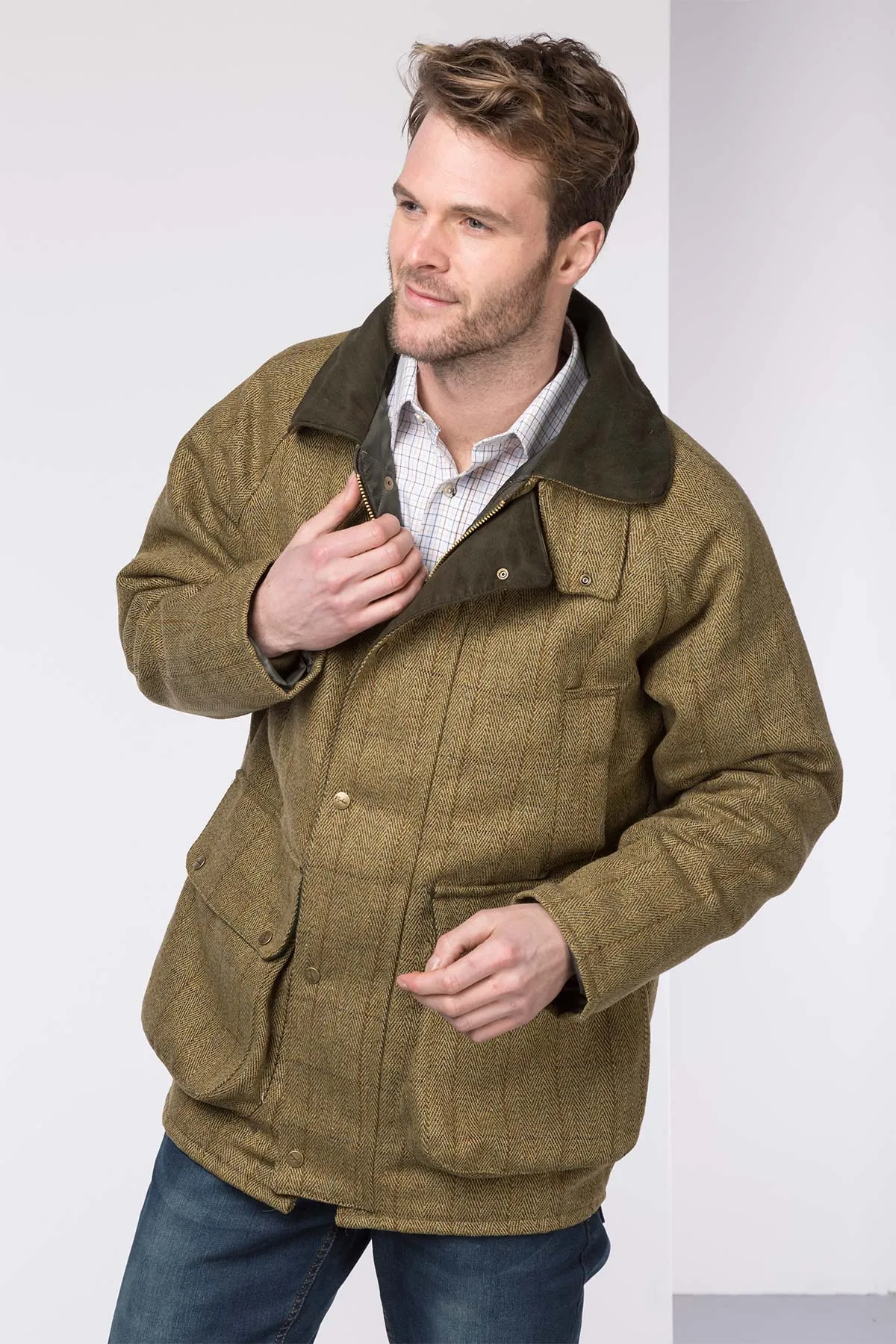 Men's Derby Tweed Shooting Jacket