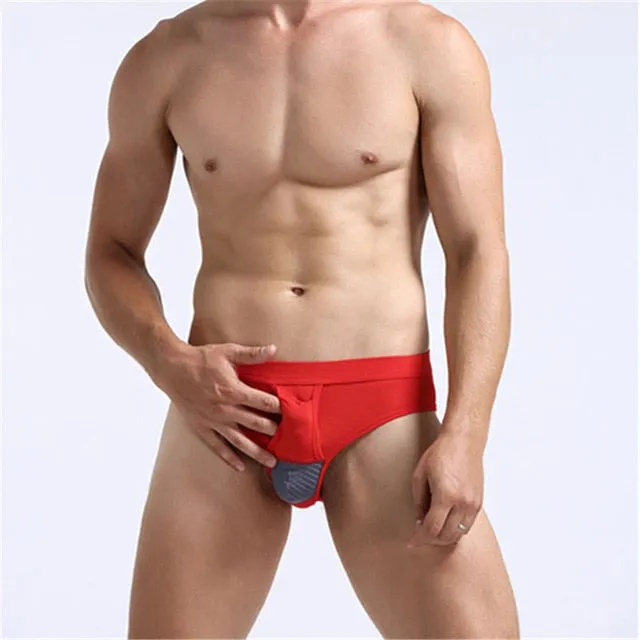 Men's Multi-Fly Brief w/ Dual Pouch