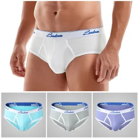 Men's Pure Cotton Screw Thread Underwear