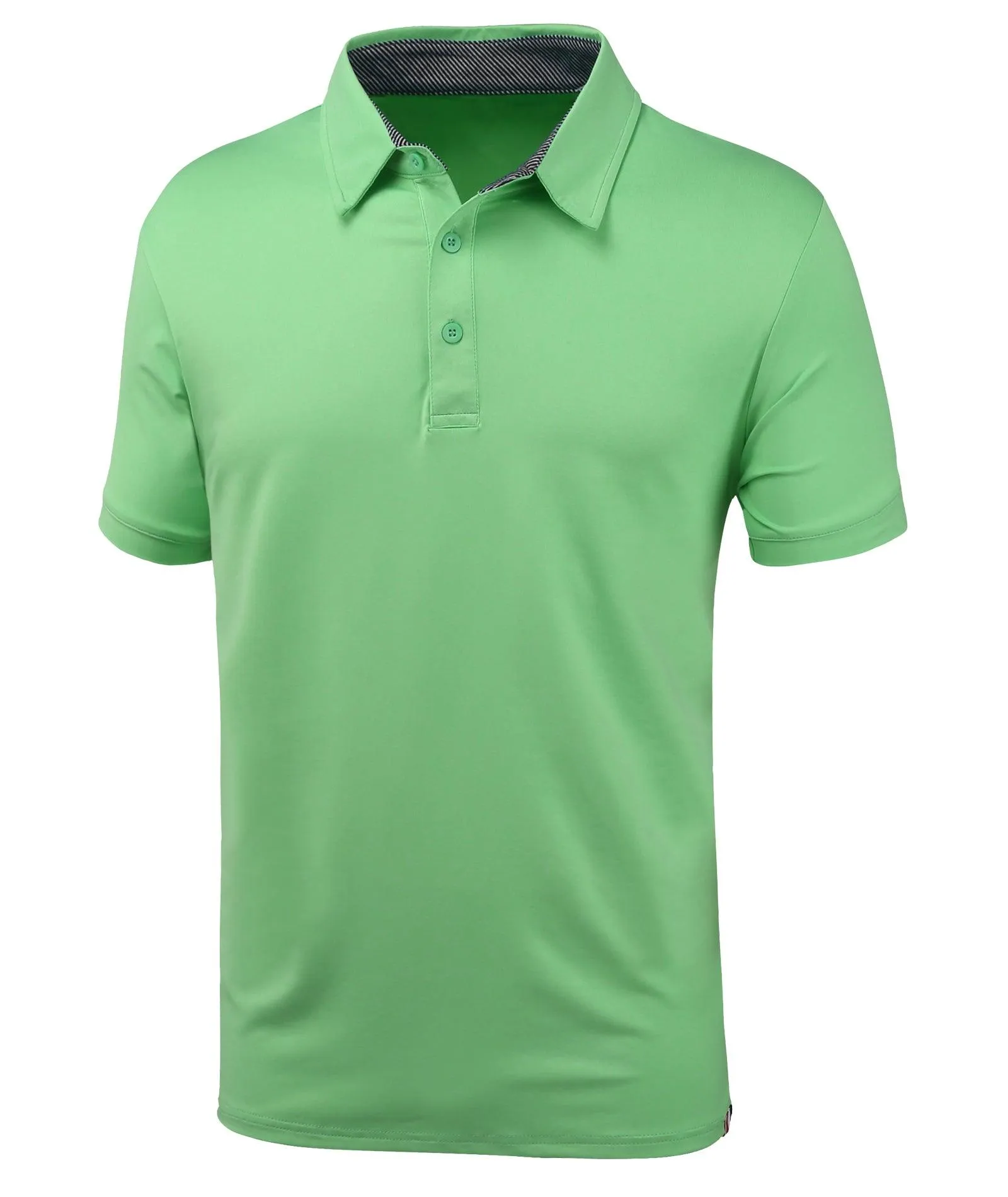 Men's Solid Color Golf Polo Shirt-ZPK007925