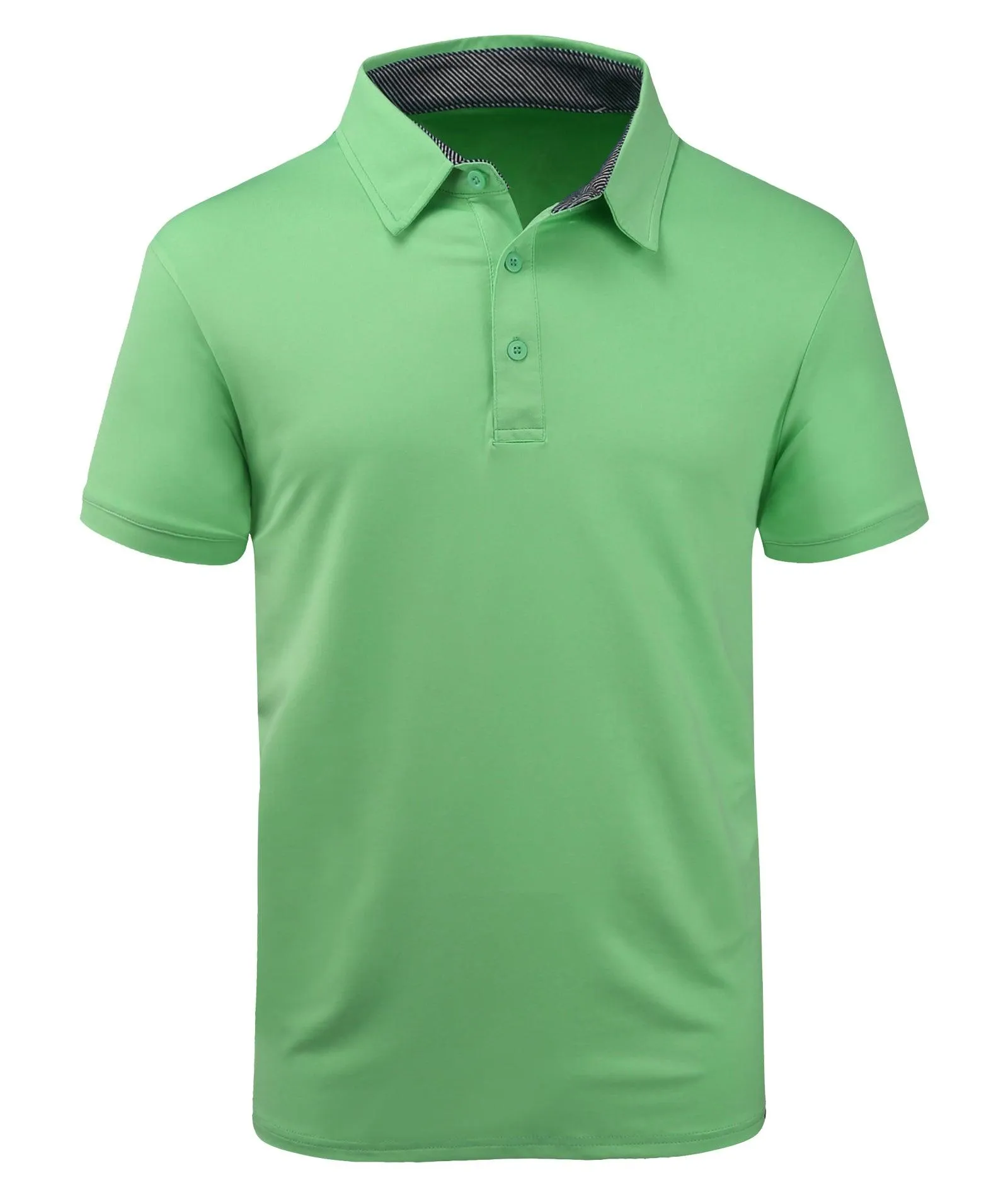 Men's Solid Color Golf Polo Shirt-ZPK007925