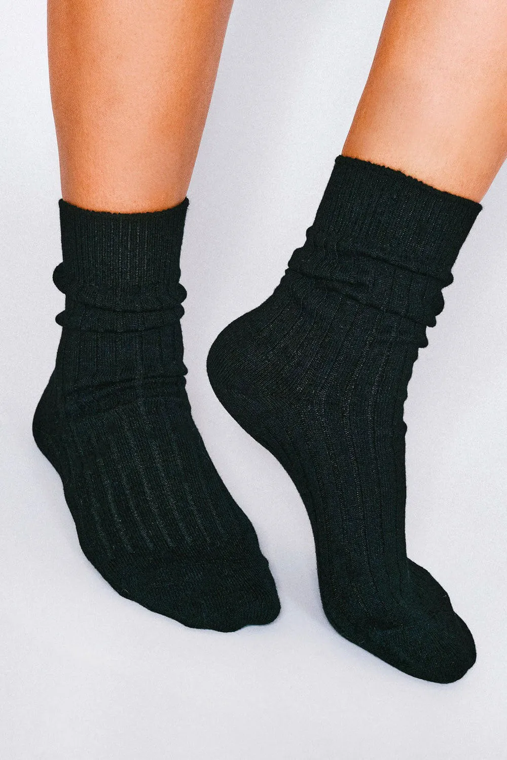 Mere Cashmere Ankle Sock