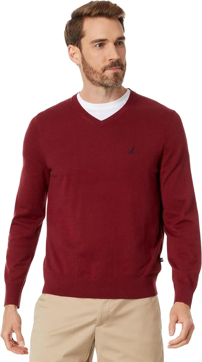 Nautica Men's Navtech V-Neck Sweater