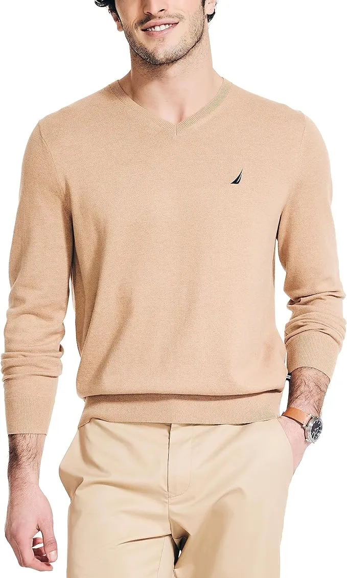 Nautica Men's Navtech V-Neck Sweater