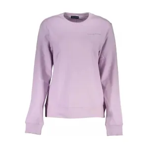 North Sails Purple Cotton Women Sweater