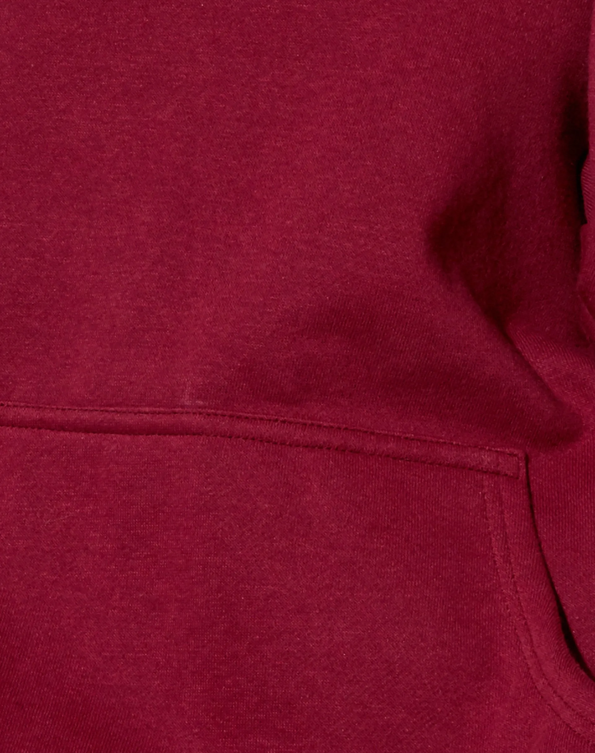 Oversize Hoodie in Burgundy 'Angel' Embro