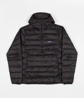 Patagonia Down Sweater Hooded Pullover Jacket - Black