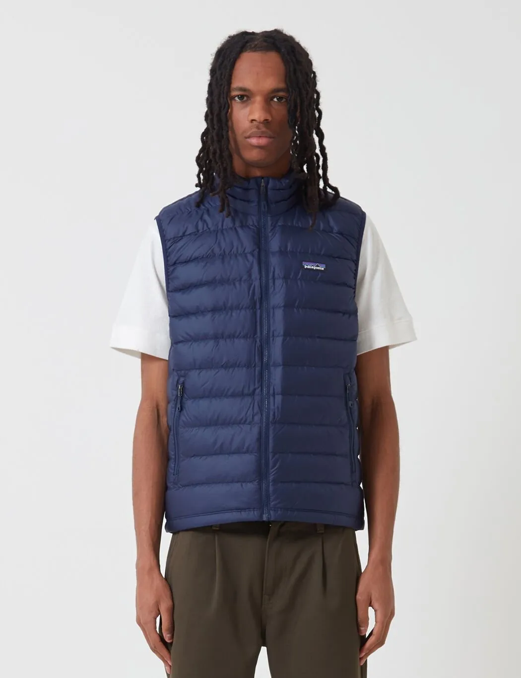 Patagonia Down Sweater Vest - Classic Navy Blue