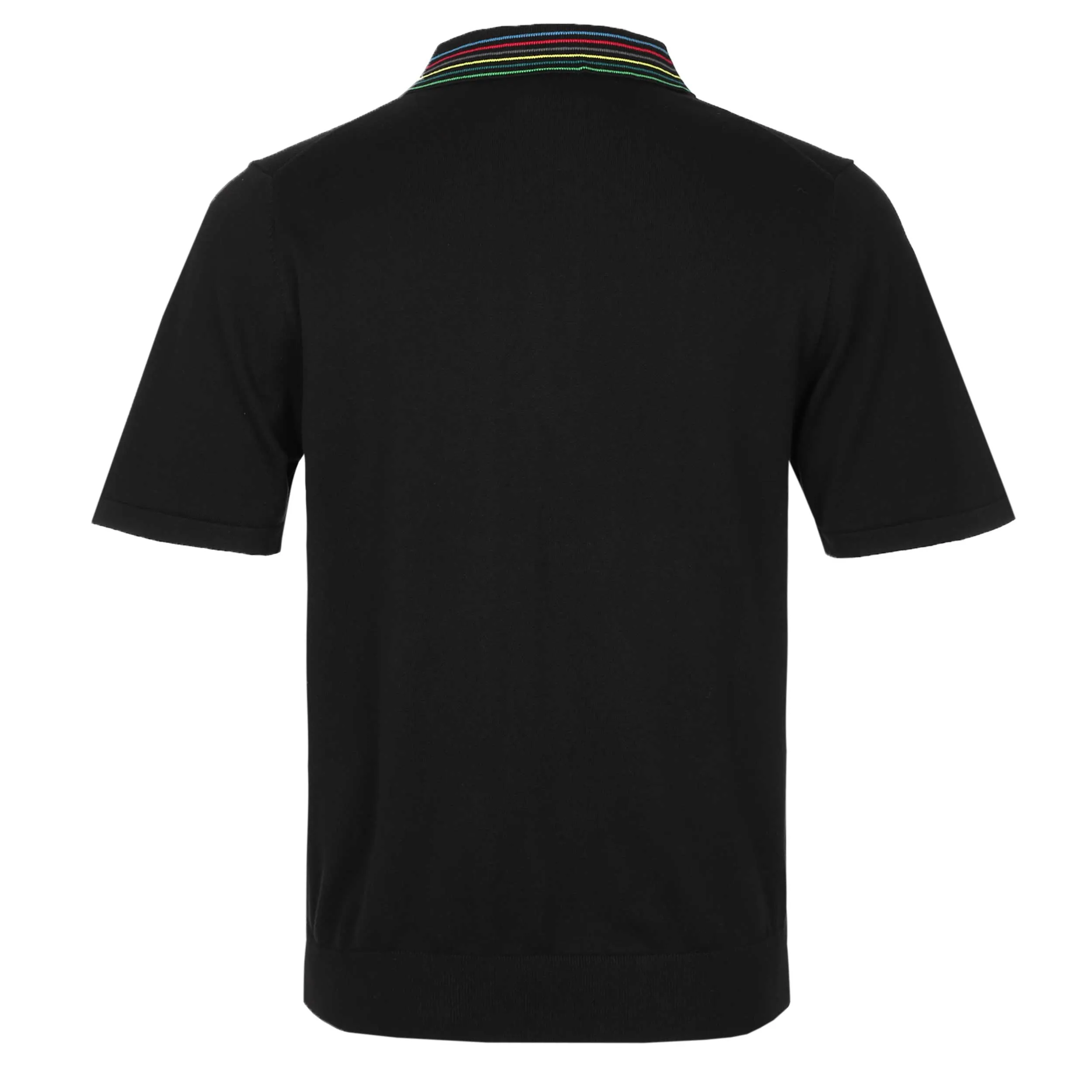 Paul Smith Sweater SS Polo Knitwear in Black