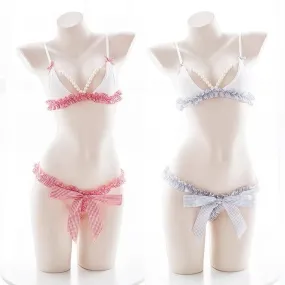 Pearls & Frills Lingerie Set