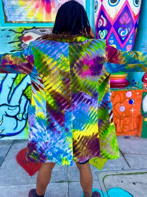 Philine Tiedye Coat #9 Large